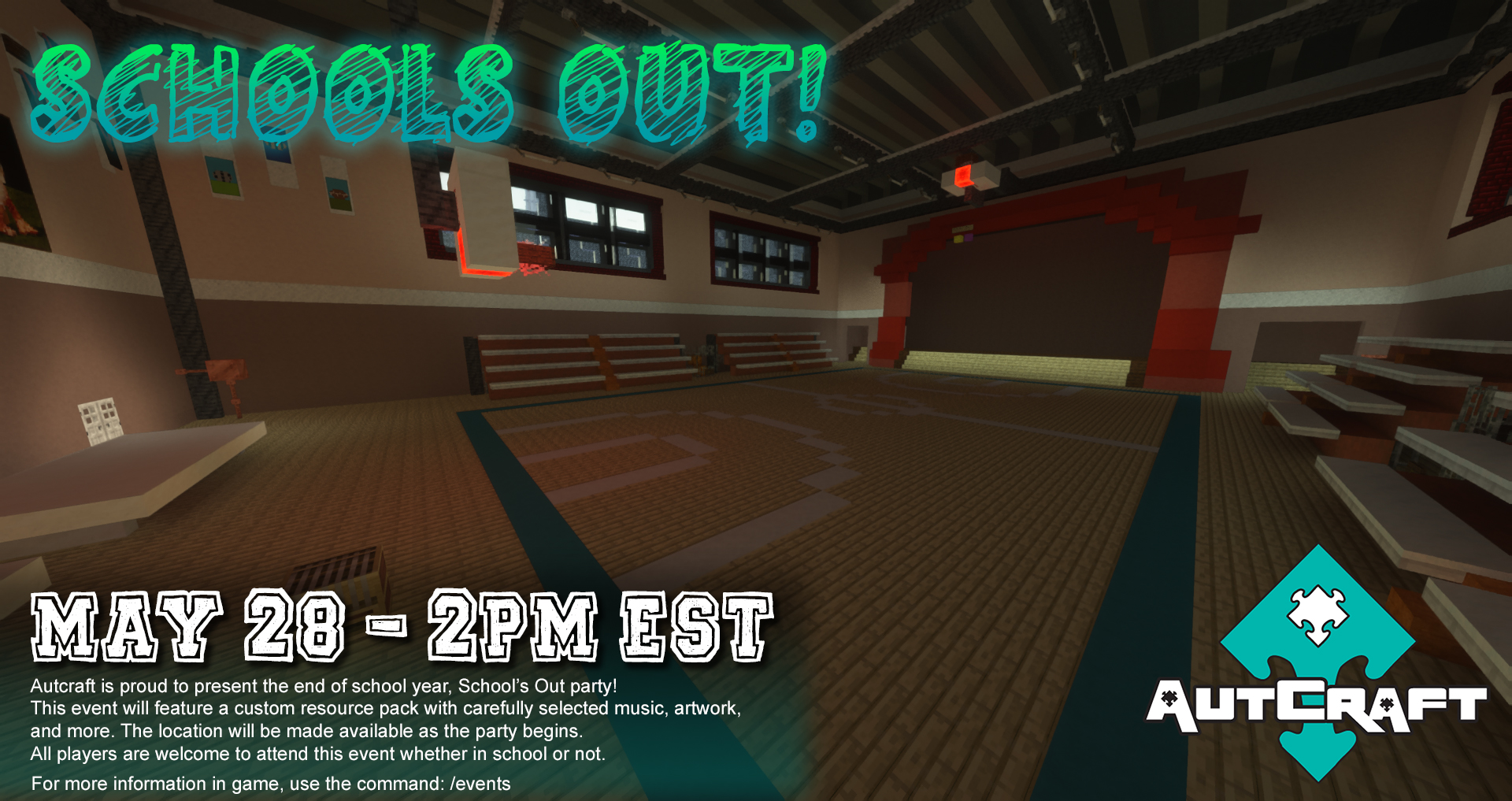 School's Out Party Poster