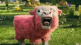 It's the minecraft movie sheep.